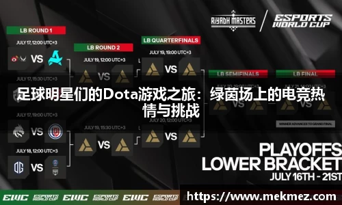 足球明星们的Dota游戏之旅：绿茵场上的电竞热情与挑战